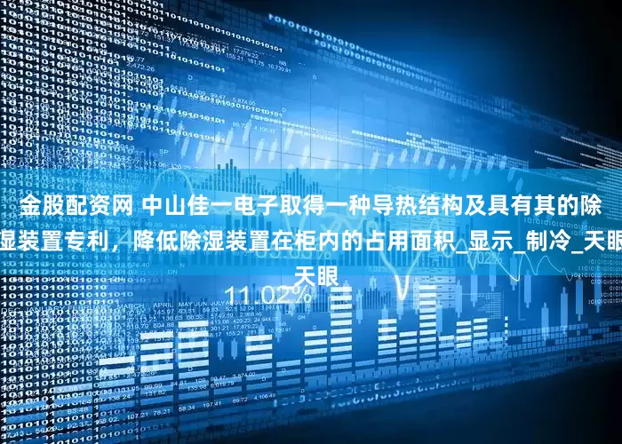 金股配资网 中山佳一电子取得一种导热结构及具有其的除湿装置专利，降低除湿装置在柜内的占用面积_显示_制冷_天眼