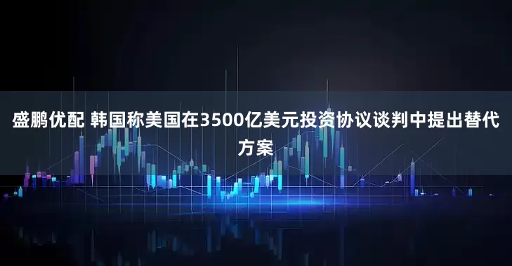 盛鹏优配 韩国称美国在3500亿美元投资协议谈判中提出替代方案