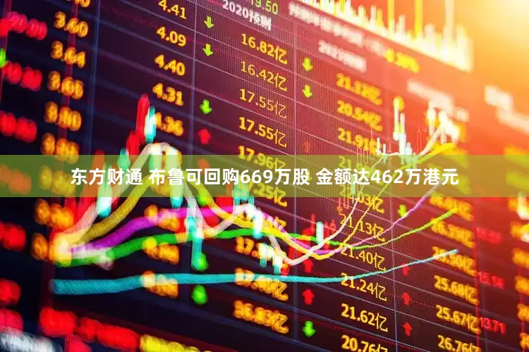 东方财通 布鲁可回购669万股 金额达462万港元